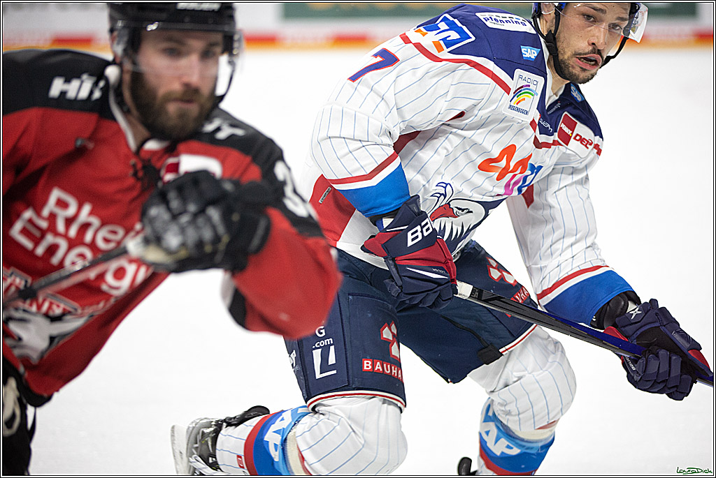 PENNY DEL; Koelner Haie- Adler Mannheim; Koeln, 02.01.2022